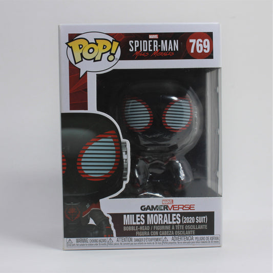 Funko Pop! Mile Morales (2020 Suit) Bobble-Head #769 Loose