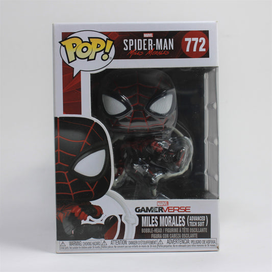 Funko Pop! Miles Morales (Advanced Tech Suit) Bobble-Head #772 Loose