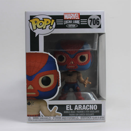 Funko Pop! Marvel El Aracno Bobble-Head #706 Very Fine