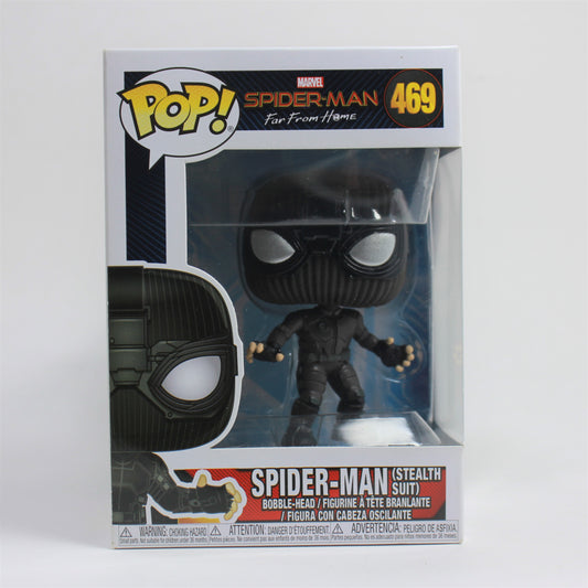 Funko Pop! Far From Home Spider-Man (Stealth Suit) #469 Fine