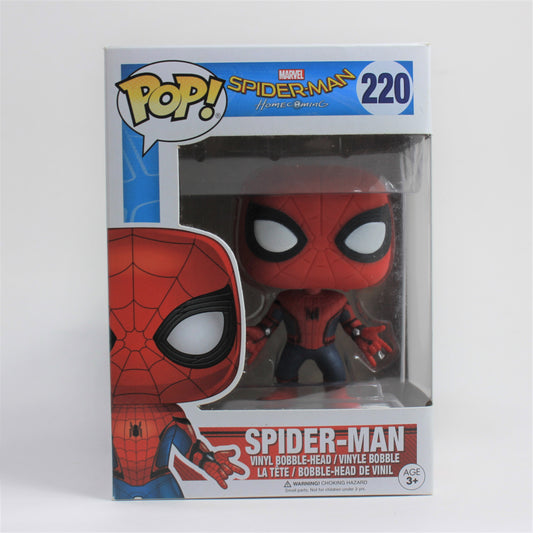 Funko Pop! Homecoming Spider-Man Bobble-head #220 Very Good