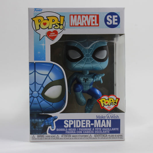 Funko Pop! Make A Wish Spider-Man (Metallic) #SE