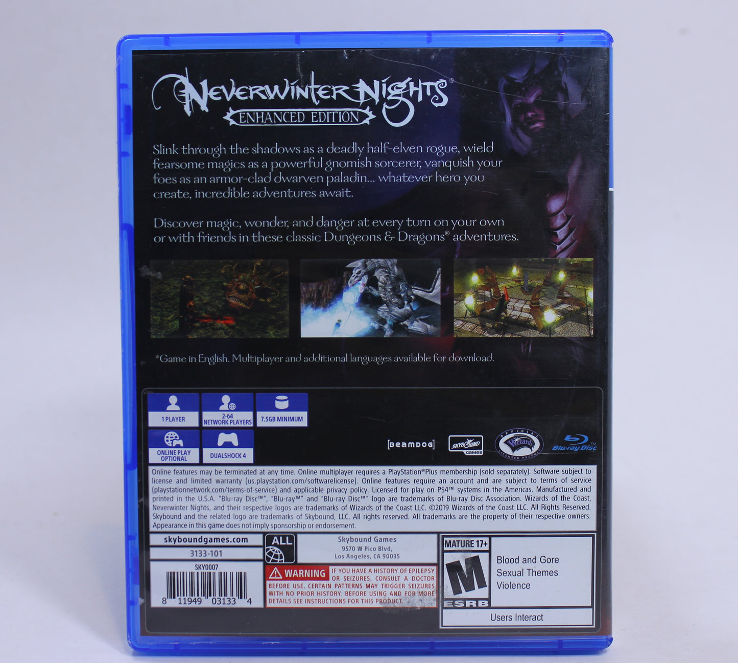 PS4 Neverwinter Nights Enhanced Edition (2019)