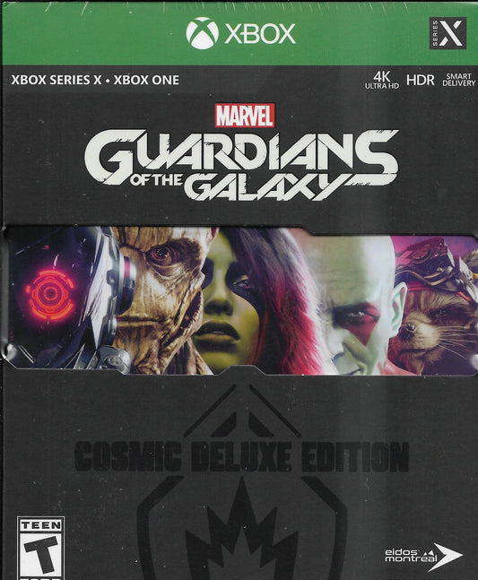 Xbox One Guardians of the Galaxy Cosmic Deluxe Edition Brand New