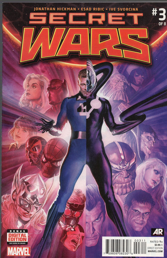 Secret Wars #3A (Marvel 3rd Series 2015)