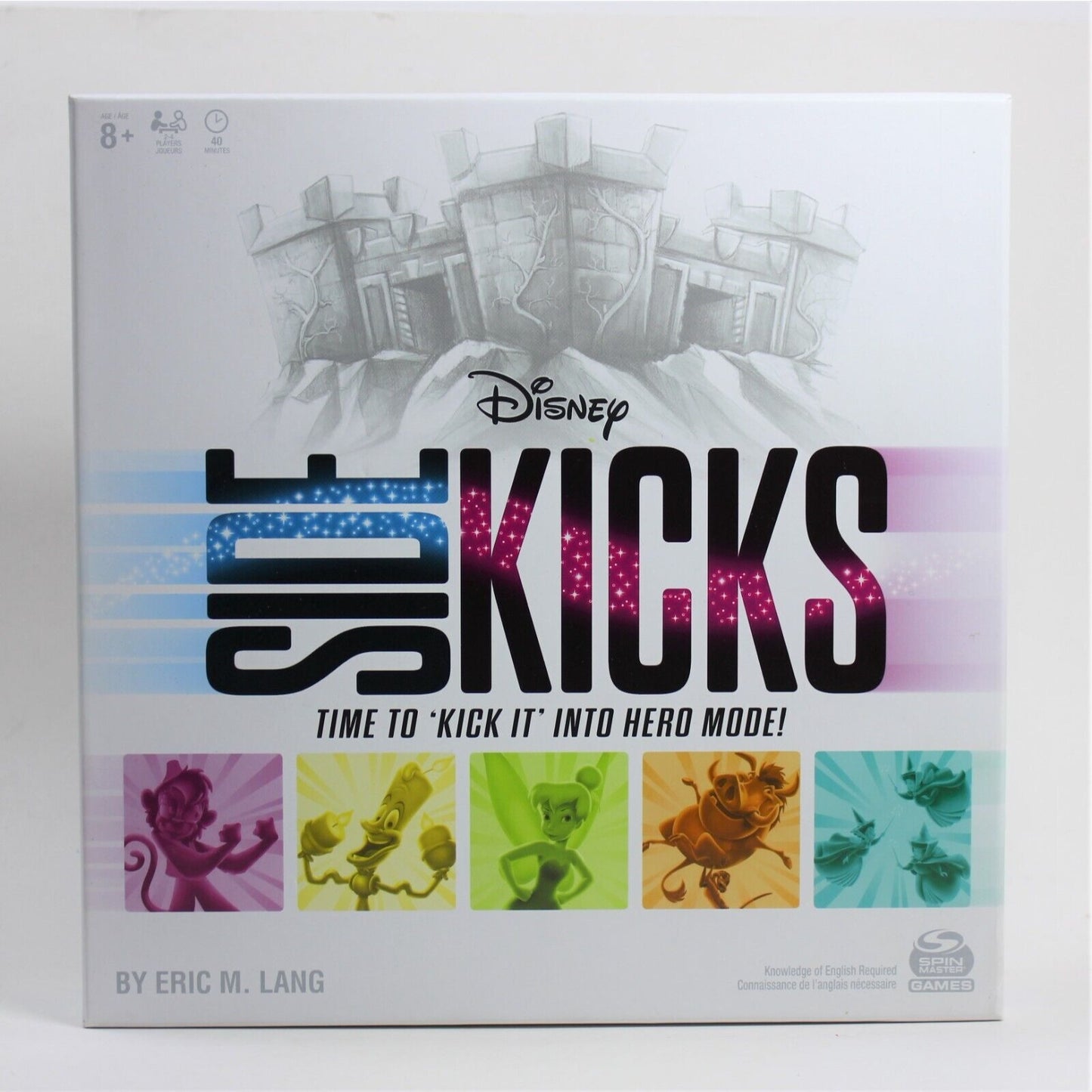 Disney Sidekicks Strategy Board Game SpinMaster New