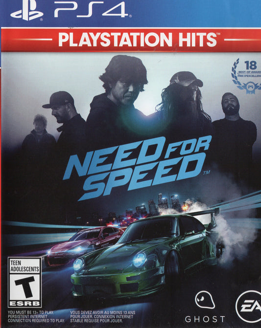 PS4 Need For Speed (2018) PlayStation Hits