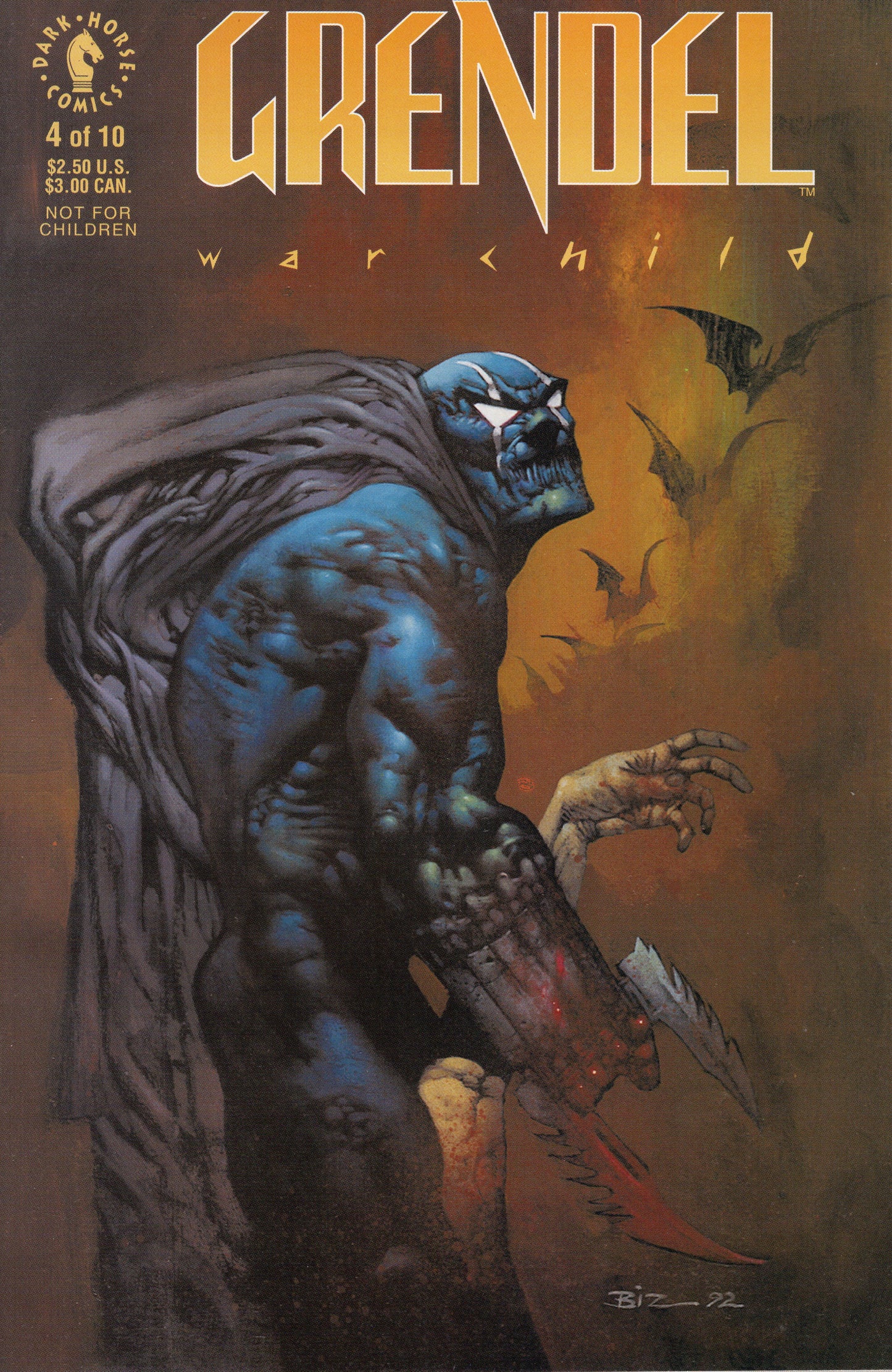 Grendel War Child #4 (Dark Horse 1992)