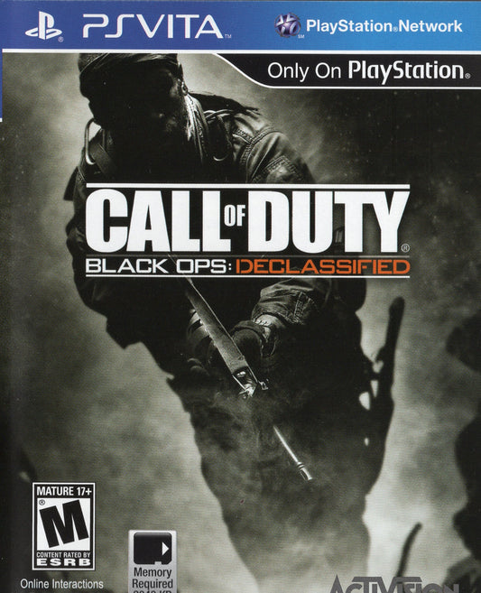 PS Vita Call of Duty Black Ops Declassified