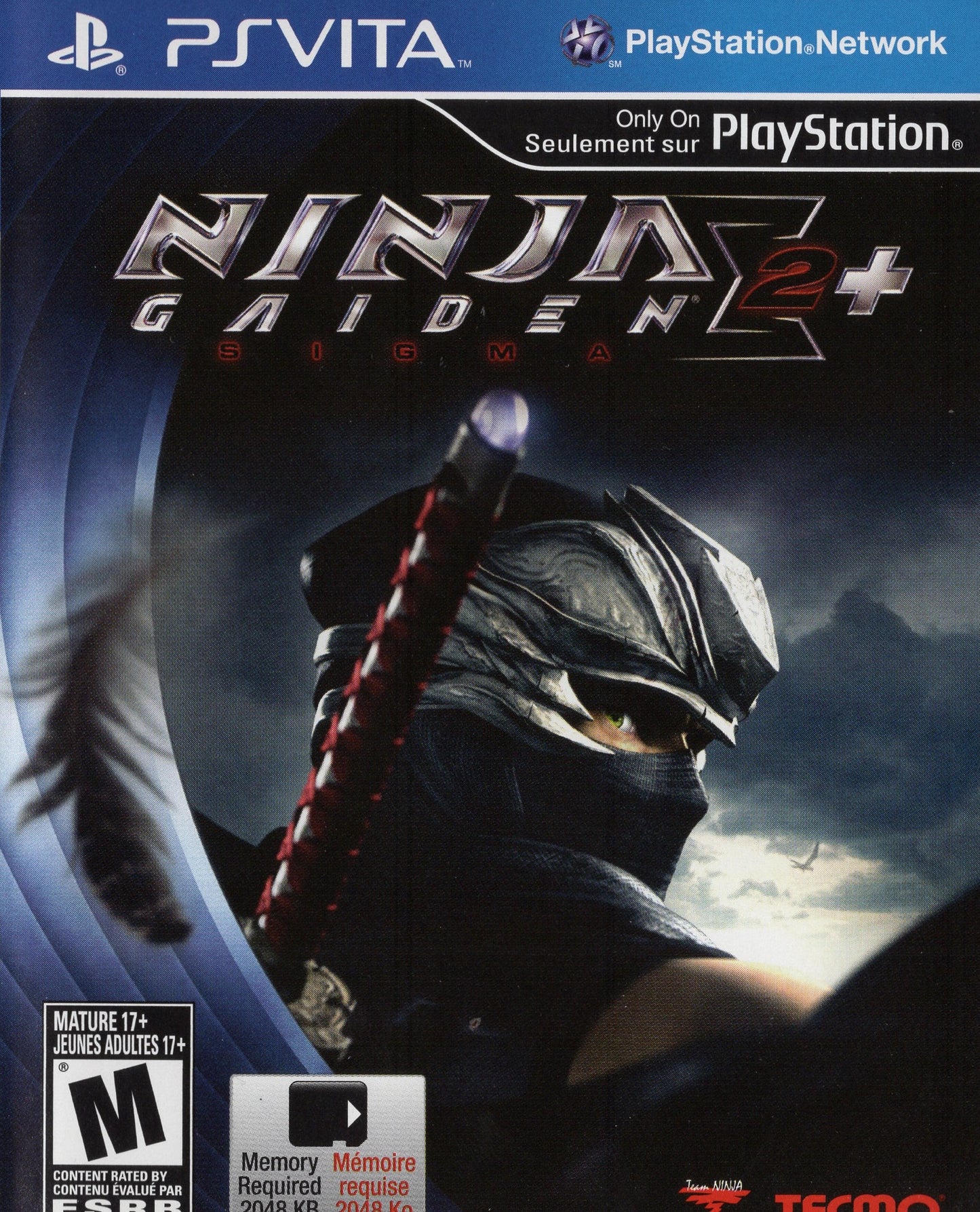 PS Vita Ninja Gaiden E 2 Plus