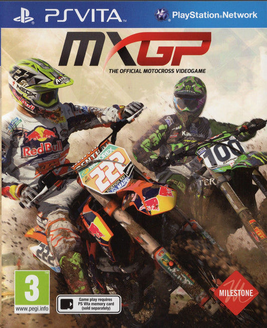 PS Vita MXGP The Official Motocross Videogame