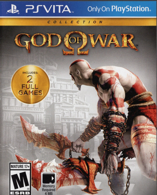 PS Vita God of War Collection