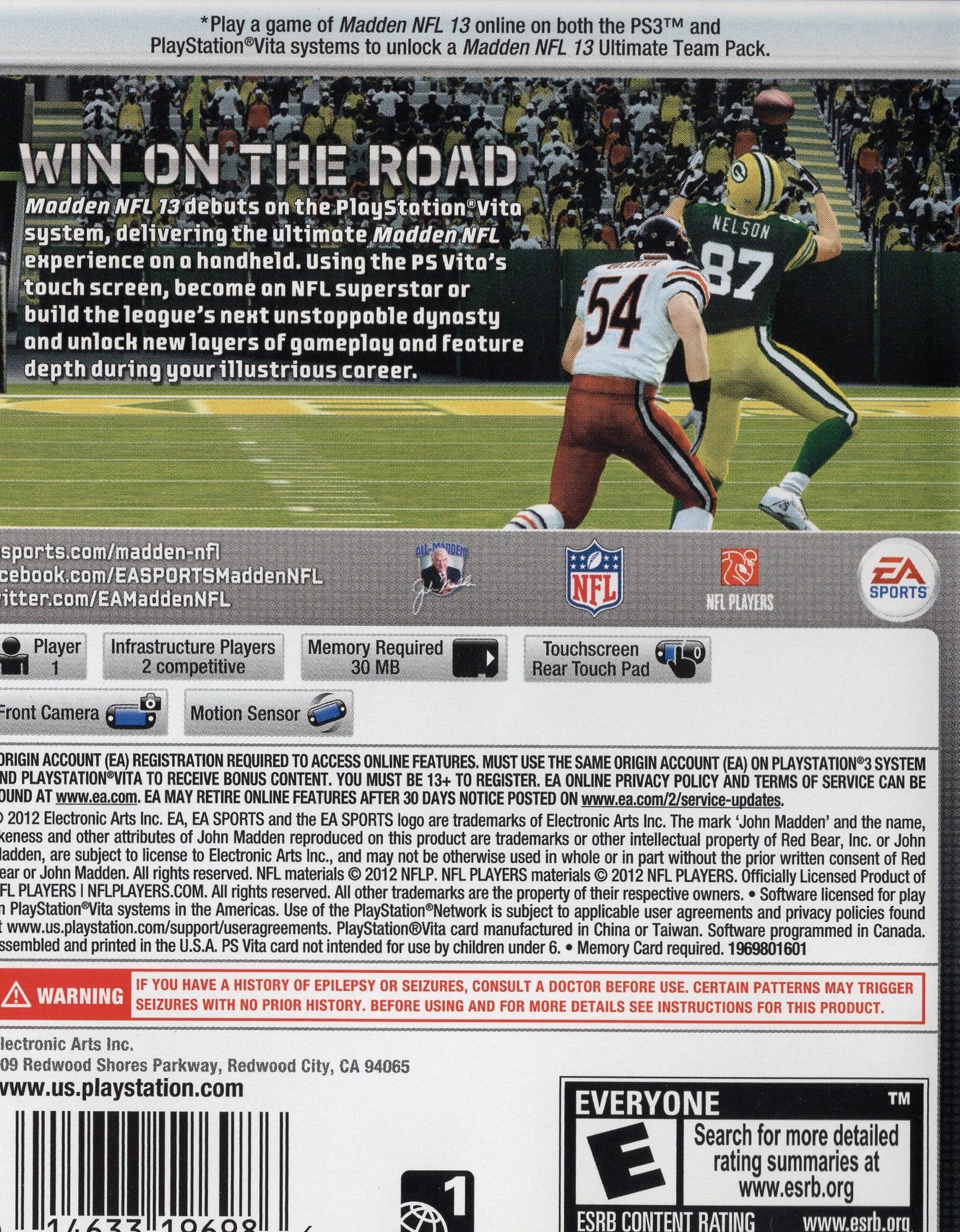 PS Vita Madden 13