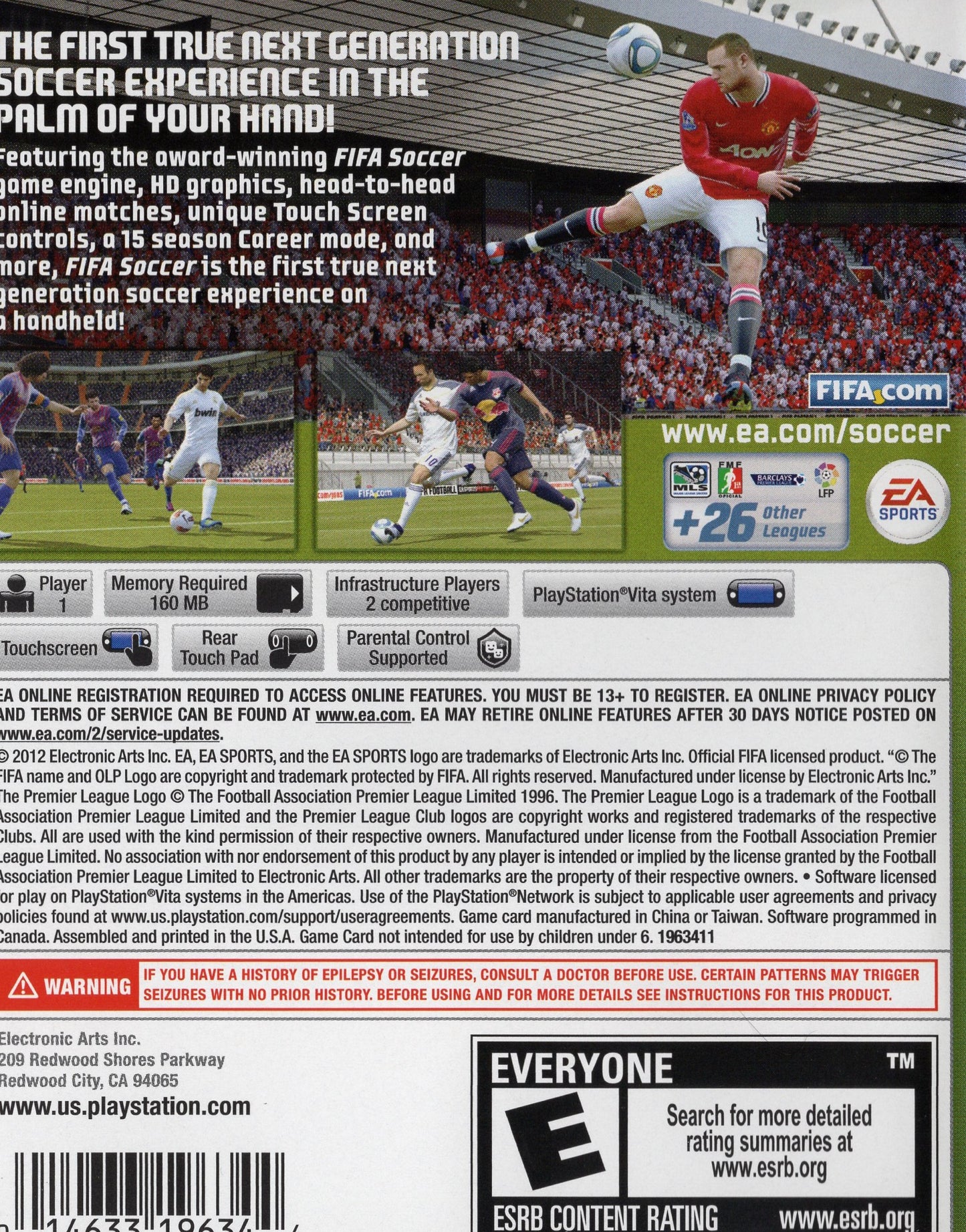 PS Vita FIFA Soccer