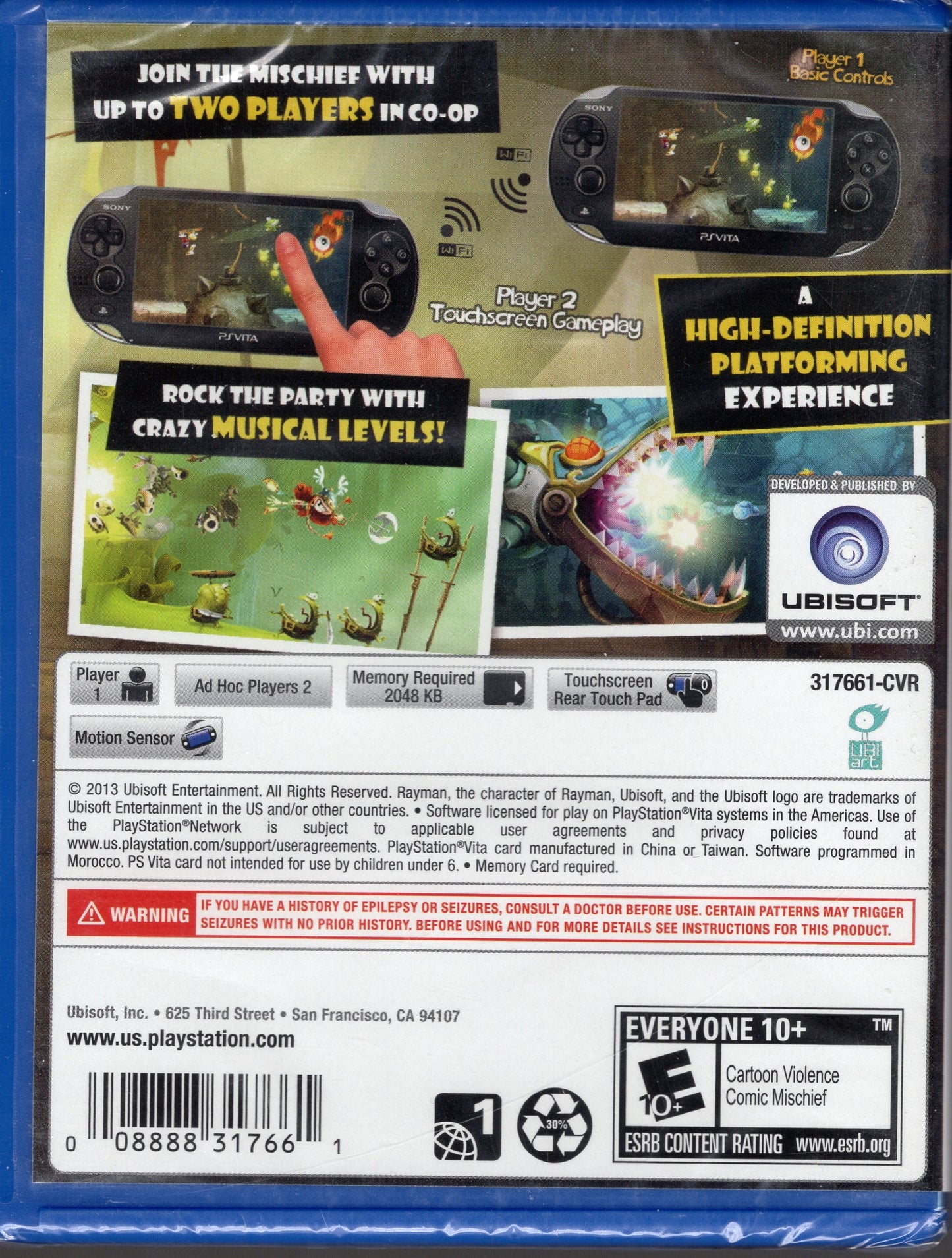 PS Vita Rayman Legends