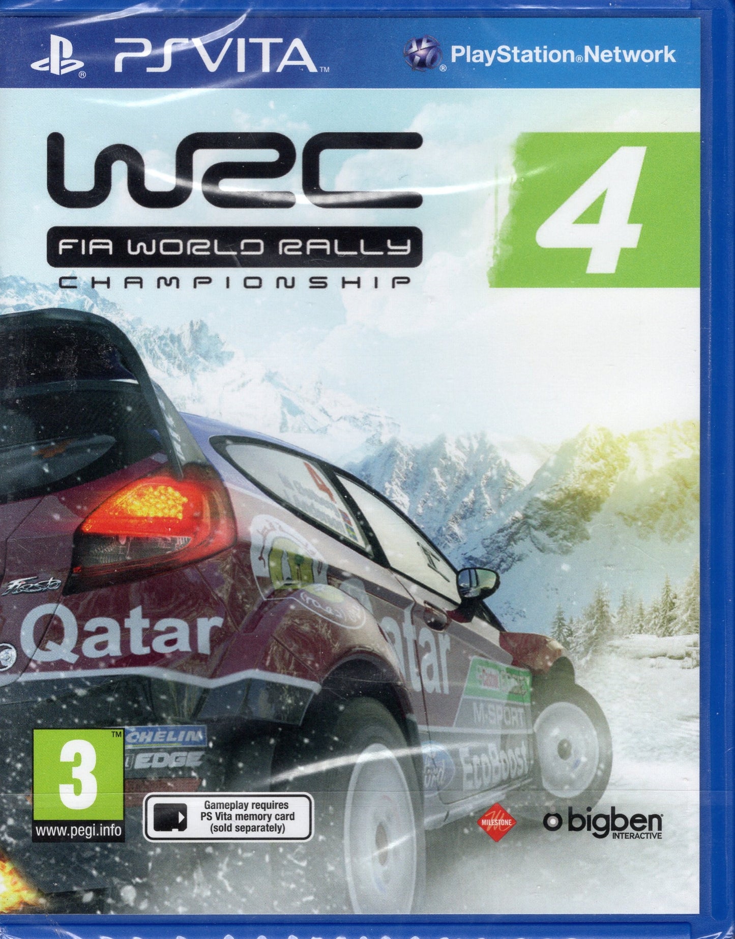 PS Vita WRC 4 FIA World Rally Championship