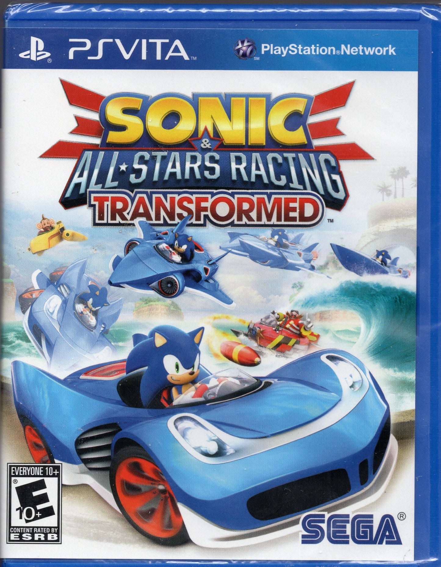 PS Vita Sonic All Stars Racing Transformed