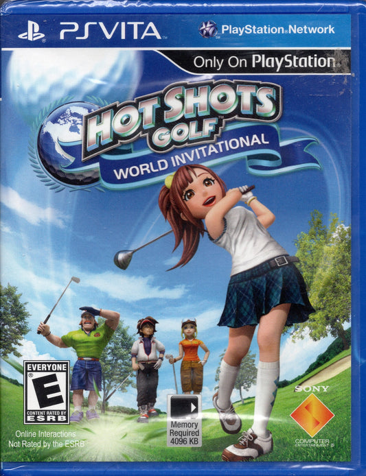 PS Vita Hot Shots Golf World Invitational