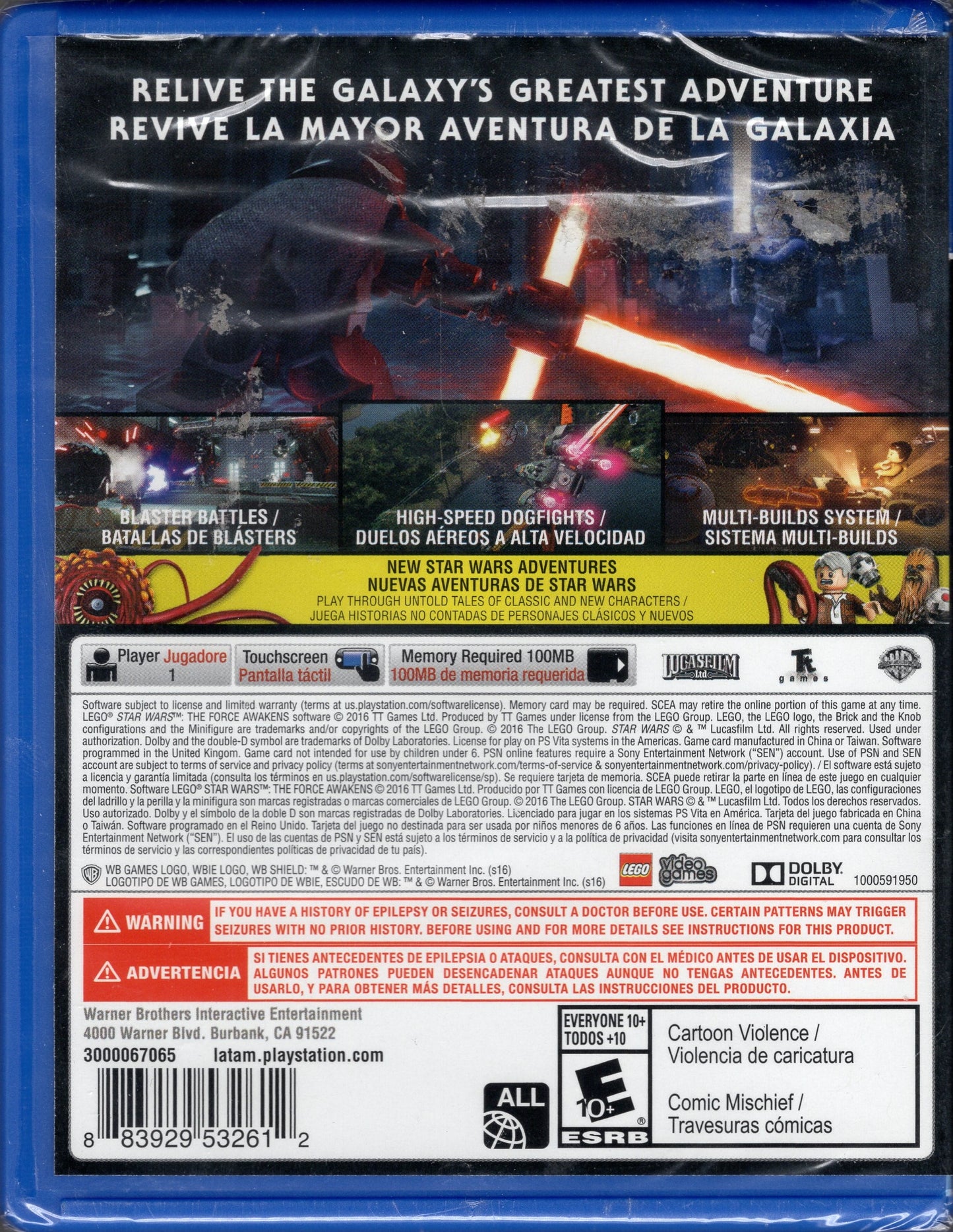 PS Vita Lego Star Wars The Force Awakens