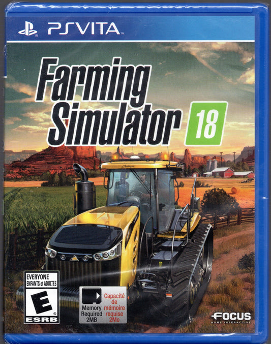 PS Vita Farming Simulator 18