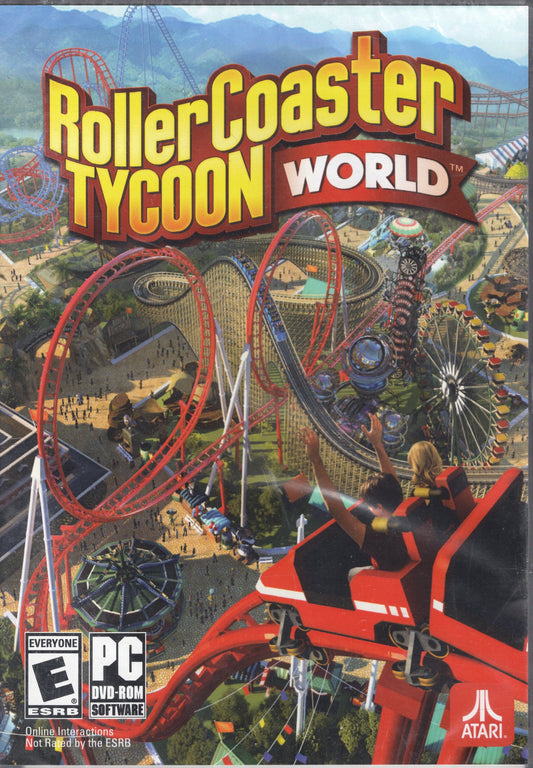 Rollercoaster Tycoon World PC Game (2016) Brand New