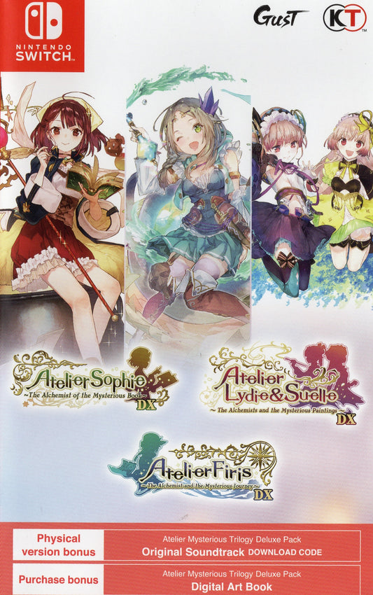 Nintendo Switch Atelier Mysterious Trilogy Deluxe Pack