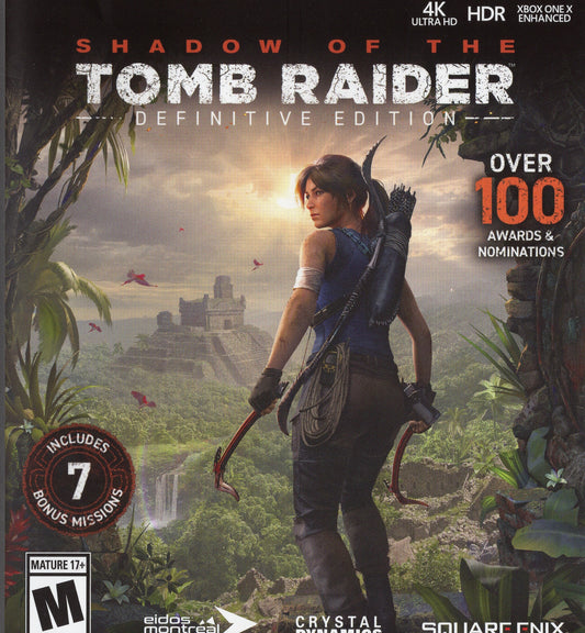 Shadow of the Tomb Raider Definitive Edition - Xbox One