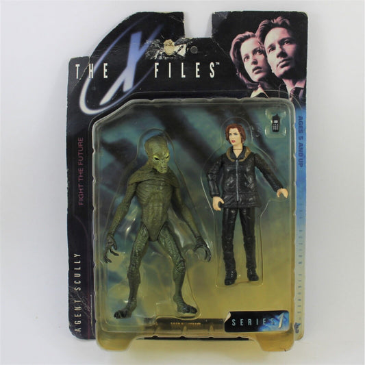 Vintage McFarlane Toys 1998 The X-Files Series 1 Agent Scully & Alien