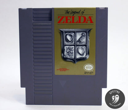 The Legend of Zelda - Grey Cart (NES, 1985) U.S. Release