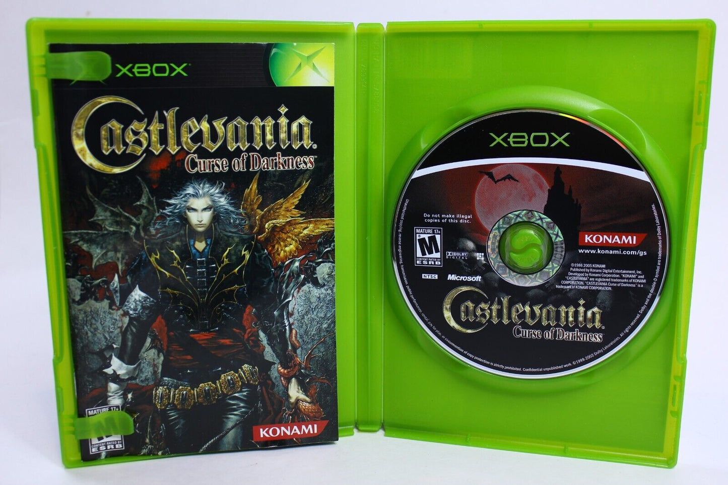 Castlevania: Curse of Darkness (Microsoft Xbox, 2005)