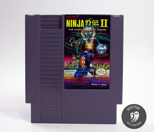 Ninja Gaiden II The Dark Sword of Chaos (NES, 1990) U.S. Release