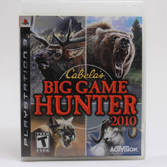 PS3 Cabela's Big Game Hunter 2010