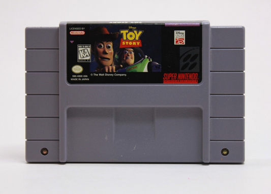 Toy Story USA Release SNES Cartridge