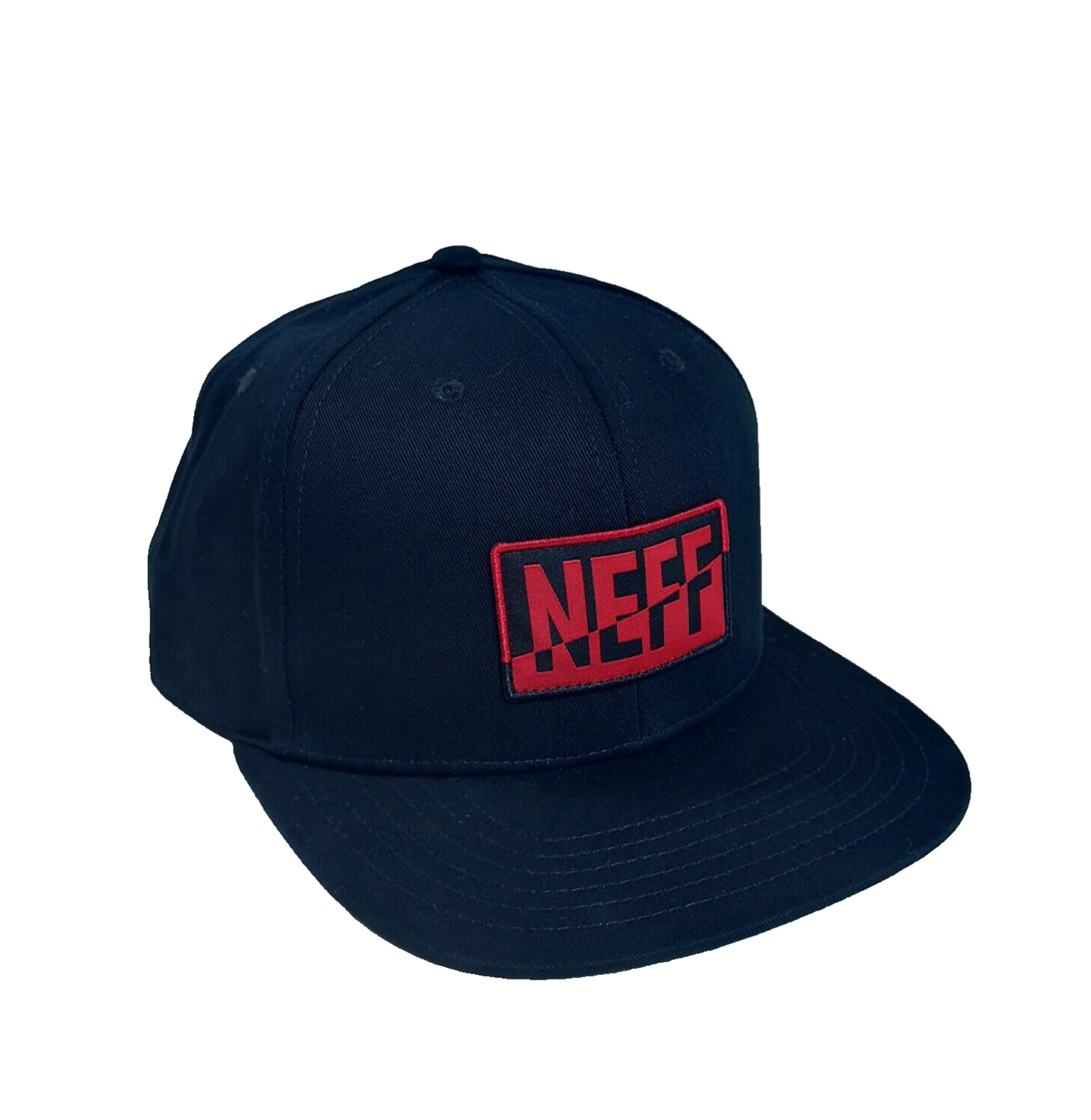 Neff Spliced Black/Red Snapback Brand New