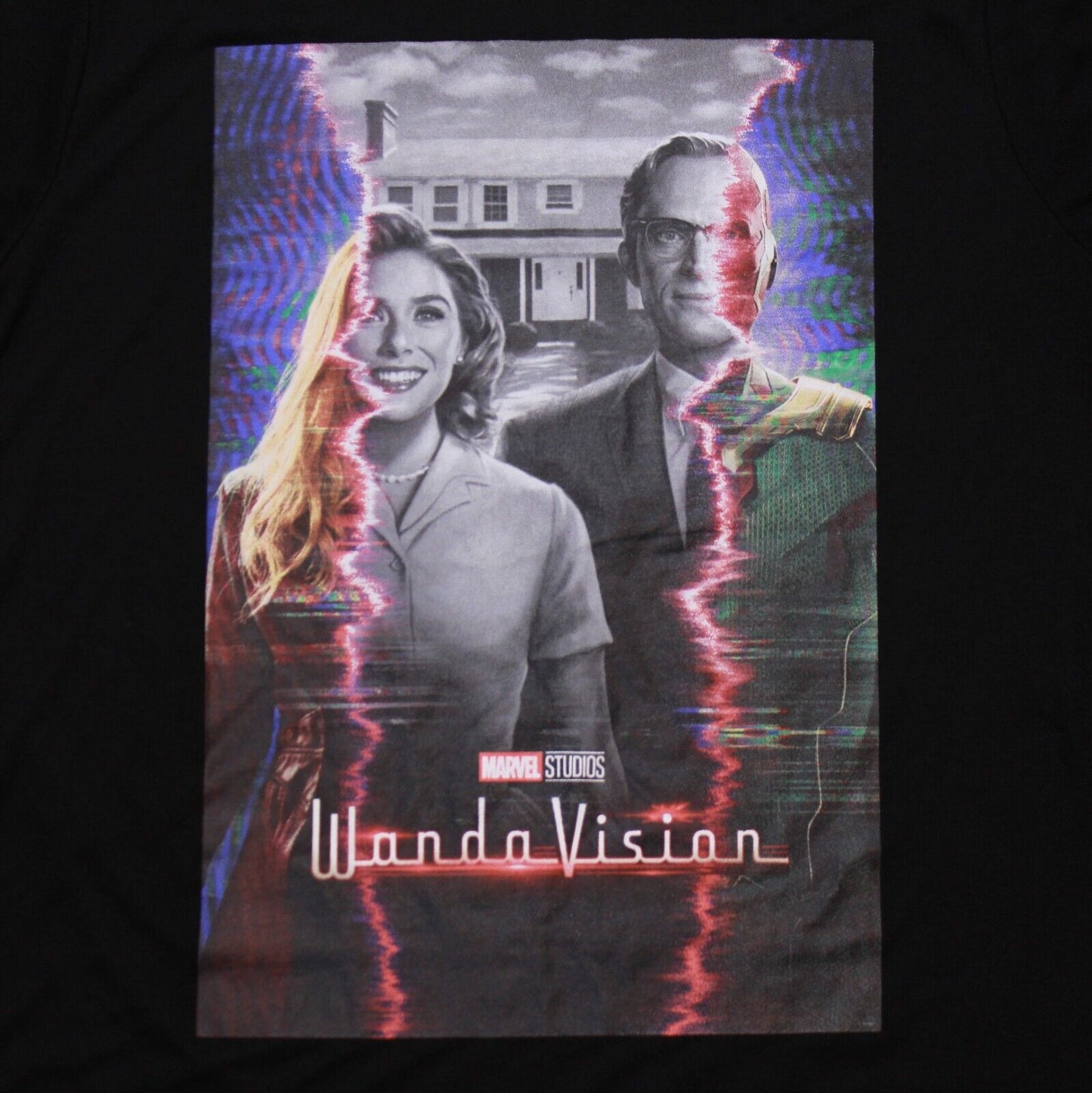 Marvel Studios WandaVision Woman-XL T Shirt Adult Wanda Alternate reality