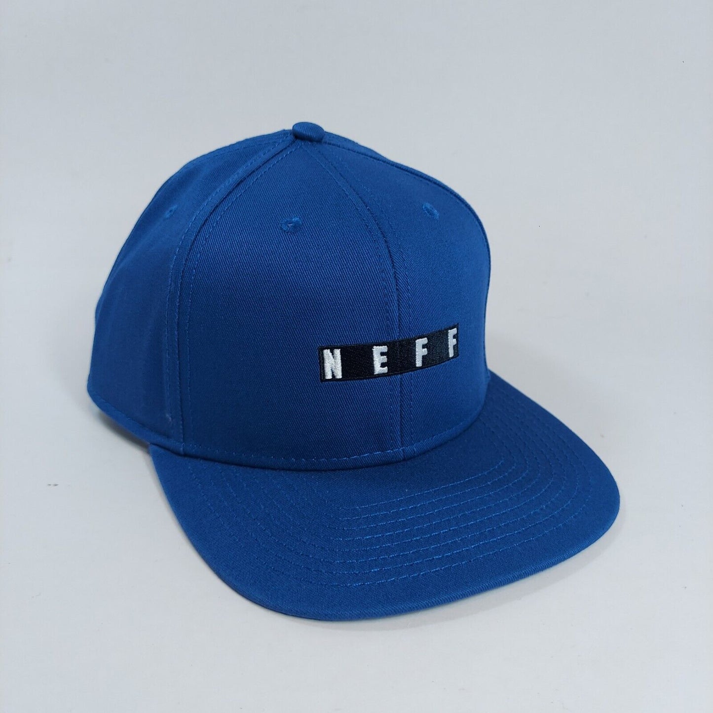 Neff- Minimalist Blue Logo Snapback Brand New