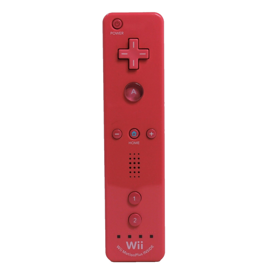 Nintendo Wiimote Control Pink Motion Plus RVL-036