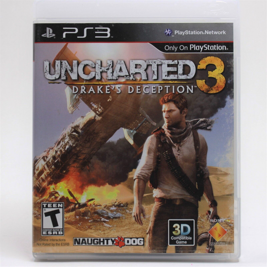 PS3 Uncharted 3 Drakes Deception (2011) (Complete)