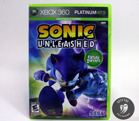 Sonic Unleashed Platinum Hits (Microsoft Xbox 360, 2009)