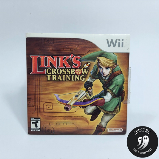 Links Crossbow Training Nintendo Wii RVL-006-Cardboard Sleeve Complete (2007)