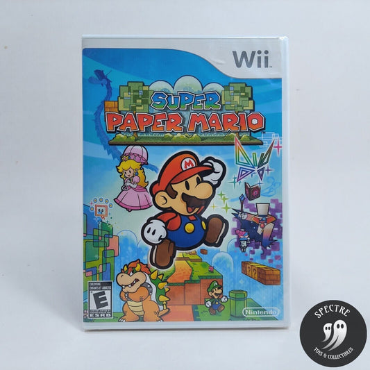 Super Paper Mario Nintendo Wii (2007) Brand New Sealed