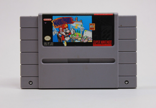 Mario Paint USA Release SNES Cartridge