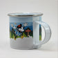 Disney Mickey and Minnie Choose Nature Tin Mug Cup 12oz Memorabilia