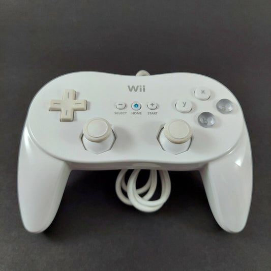 Nintendo Wii Pro Controller White RVL-005