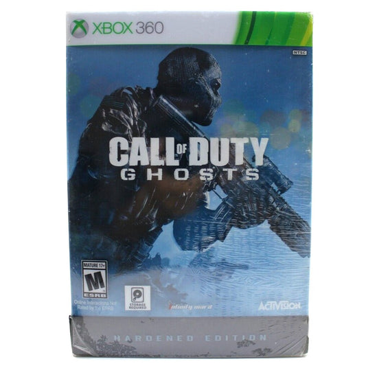 Xbox 360 Call of Duty Ghosts Hardened Edition Complete Sealed