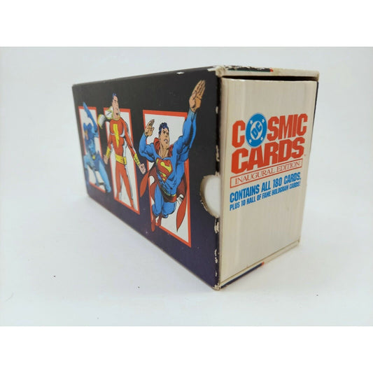DC Cosmic Cards Inaugural Edition 1991 Complete Set Collectors # 39 of 4500