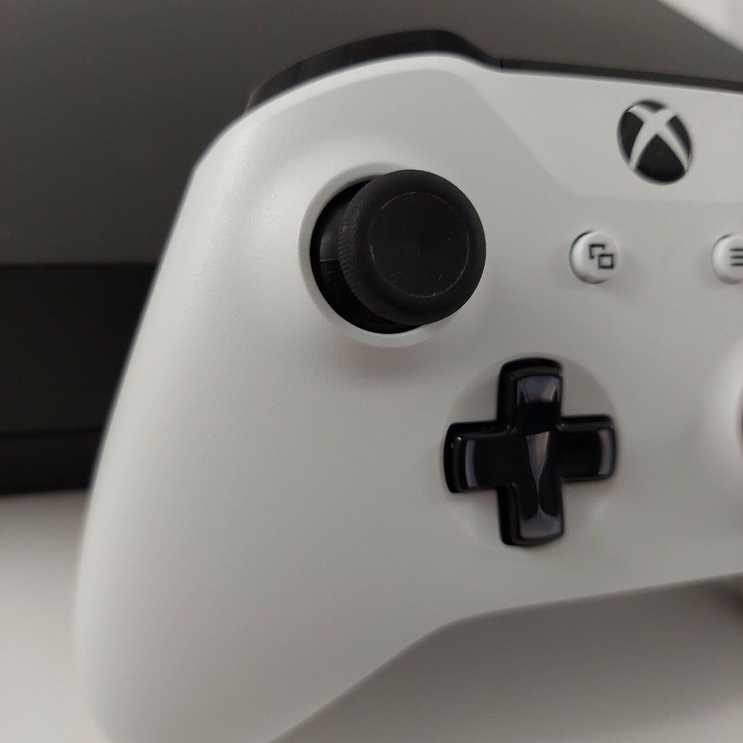 Microsoft Xbox One X 1TB Console Black w/White Controller