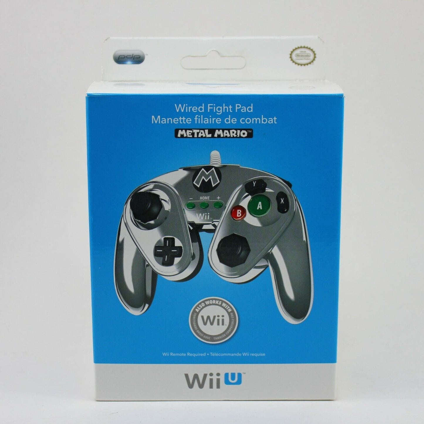 Metal Mario Wii & Wii U Controller