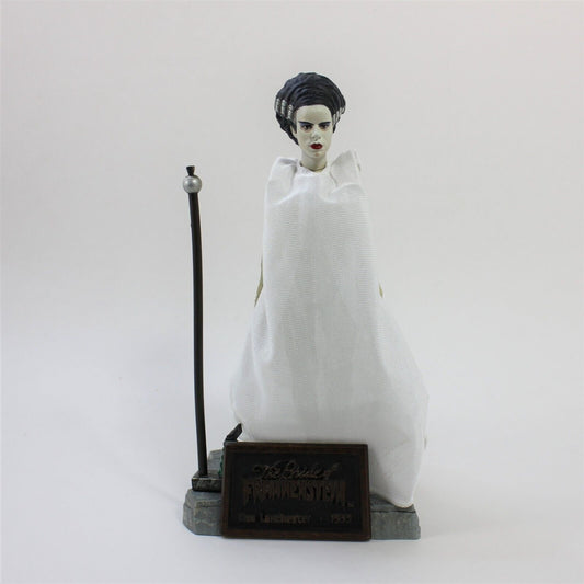 Vintage Sideshow Universal Monsters 8” Bride of Frankenstein Elsa Lanchester 1999 Pre-Owned