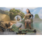 Barbie Wonder Woman Paradise Island Giftset with Diana & Steve Trevor Scene